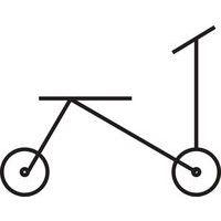 Porteur à pédales Mini Ben Hur rouge - Image 2