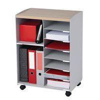 Désserte mobile à tiroirs et à cases Paperflow - Image principale