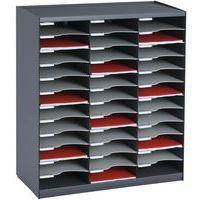 Trieur monobloc 36 cases coloris  Anthracite - Image principale