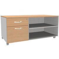 Console mobile 2 ou 3 tiroirs Mercure Simmob - Image principale