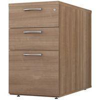Caisson hauteur bureau 3 tiroirs profondeur 80 cm chêne de fil - Image principale