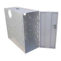 Poste Man Modulo escamotable, support UC avec porte - Manutan Expert - Image 2