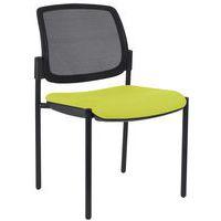 Lot de 2 chaises visiteurs Ritz dossier résille noire - Manutan Expert - Image 2