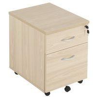 Caisson mobile 2 tiroirs prof. 56 cm Hêtre - Image principale