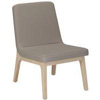 Chauffeuse Zelos sans surpiqûre hêtre Terre - Image principale