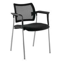 Fauteuil visiteur Tendance dossier résille Sokoa - Image 3