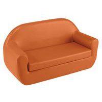 Canapé Club orange - Image principale