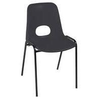 Lot 5 chaises coque accrochable Floride polypropylène M2 - Image 4