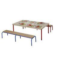 Banc empilable 3 lames Chloé 160 cm - Mobidecor - Image principale