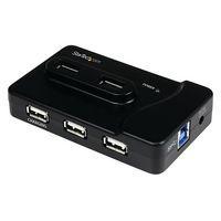 Hub combiné USB 3.0/2.0 6 ports avec port de charge - Image principale