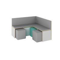 Banquette d'angle Filos assise mousse grise - Image 4