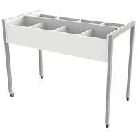 Bac à albums haut simple Ellipse structure tube - Manutan Expert - Image principale