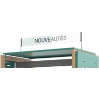 Signalétique frontale Ellipse plexiglas - Manutan Expert - Image 3