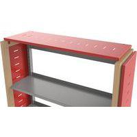 Toit d'habillage métal pour rayonnage Ellipse enfant - Manutan Expert - Image principale