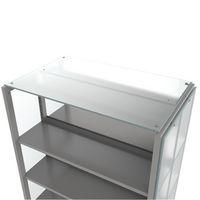 Toit de finition Ellipse en verre dépoli pour rayonnage double face - Image 3