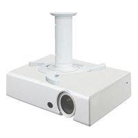Support plafond BEAMER-C80 pour vidéoprojecteur universel Blanc - NewStar - Image principale