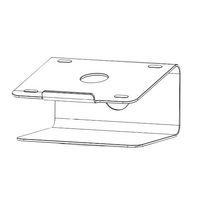 Support MacBook en aluminium brossé - Newstar - Image 3