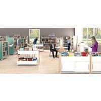 Présentoir à revues Ellipse structure tube - Manutan Expert - Image 2