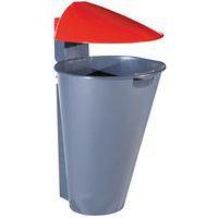 Poubelle Bombanne 55L polyéthylène - rouge 3020 - Image principale