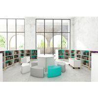 Table de consultation Filos ronde Ø120cm - blanc - Image 2