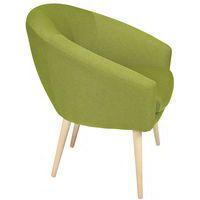 Fauteuil accueil en tissu Armand coloris Pistache - Image 2