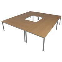 Table de réunion Universalis Rectangulaire 70 et 80 cm - Image 5