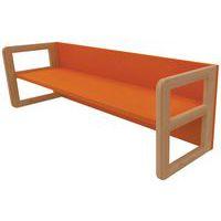 Banc réversible Filou T00 T0 T3 orange de Sienne - Image principale