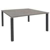 Table de réunion carrée 140x140 cm Lounge 4 pieds Simmob - Image 5