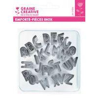 Lot 26 emporte pièces lettres 2.5 cm - Image principale