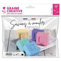 Lot 6 savons à mouler naturel - Image principale