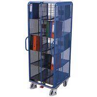 Chariot porte-documents avec 20 casiers - Image 2