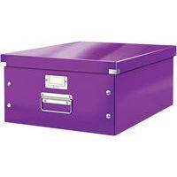 Lot de 6 Boîte de rangement Leitz Click & Store, format large Violet - Image principale