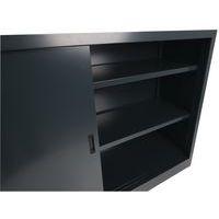 Armoire à monter porte coulissante - Basse - L 160 cm - Manutan Expert - Image 4