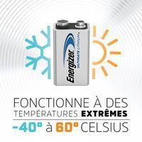 10 Pile Ultimate Lithium - 9V - Lot de 10 - Energizer - Image 2