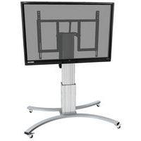 Support mobile motorisé réglable hauteur/inclinaison/collision 42" à 75" - Conen - Image principale