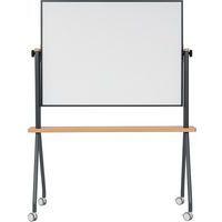 Tableau blanc magnetique mobile pivotant en céramic - Image principale