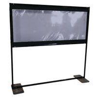 Cloison Covid 160x160 cm en aluminium/PVC ajustable en hauteur - Image principale