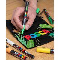 Set 8 marqueurs PC5M pointe conique moyenne couleurs pastel - Image 2