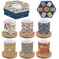Coffret 6 tasses à café Cachemire - Coffee Mania-Easy Life - Image principale