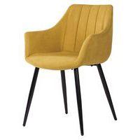 Lot de 2 fauteuils Fiona moutarde - Image principale