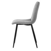 Lot de 4 chaises Xéna gris clair - Image 2