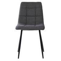 Lot de 4 chaises Bimba gris foncé - Image 2