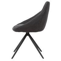 Lot de 2 chaises Célia gris foncé - Image 4