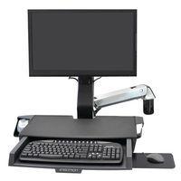 Bras ergonomique StyleView Combo assis-debout avec plan de travail - Ergotron - Image 4
