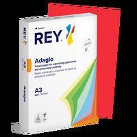 Ramette couleur vive 500 feuilles 80g A3 à la teinte - Rey - Image 4