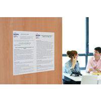 Lot de 10 Etiquettes d'affichage enlevables A3 ILC Blanc mat - Image 3