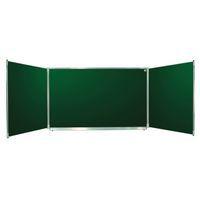 Tableau émaillé intérieur vert, extérieur blanc 100x400 cm ouvert - Image 3