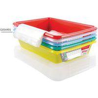 Set de bacs plats témoins avec couvercle - GILAC - Image 3