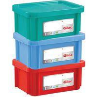 Bac gerbable avec couvercle - Longueur 395 mm - 12 à 15 L - Gilac - Image principale