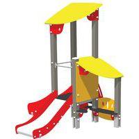 Structure 1 tour et cabane Ptit Loup alu - Manutan Expert - Image 2